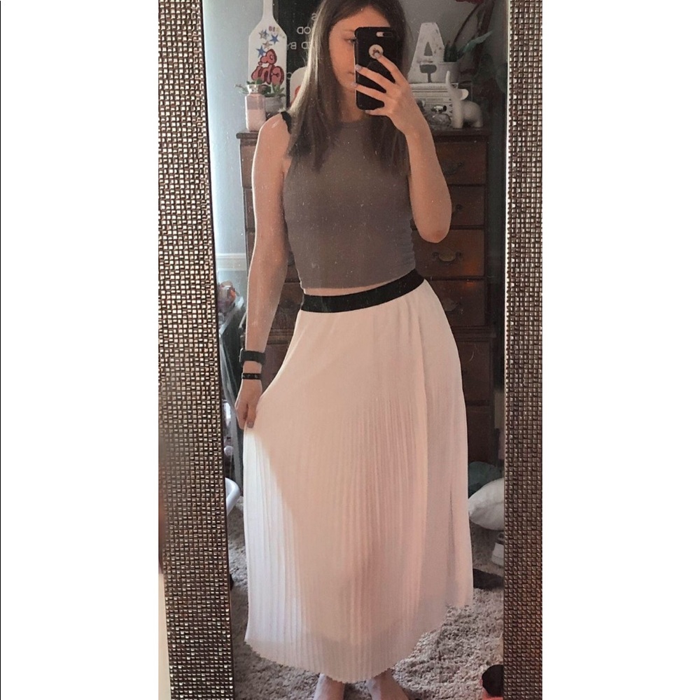 White Maxi Skirt